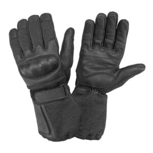Combat & Police Gantlet Kevlar Nomex Tactical Leather Glove