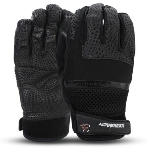 Taktischer Handschuh aus digitalem Leder der Stufe 5 mit atmungsaktivem Air-Mesh-Schnitt